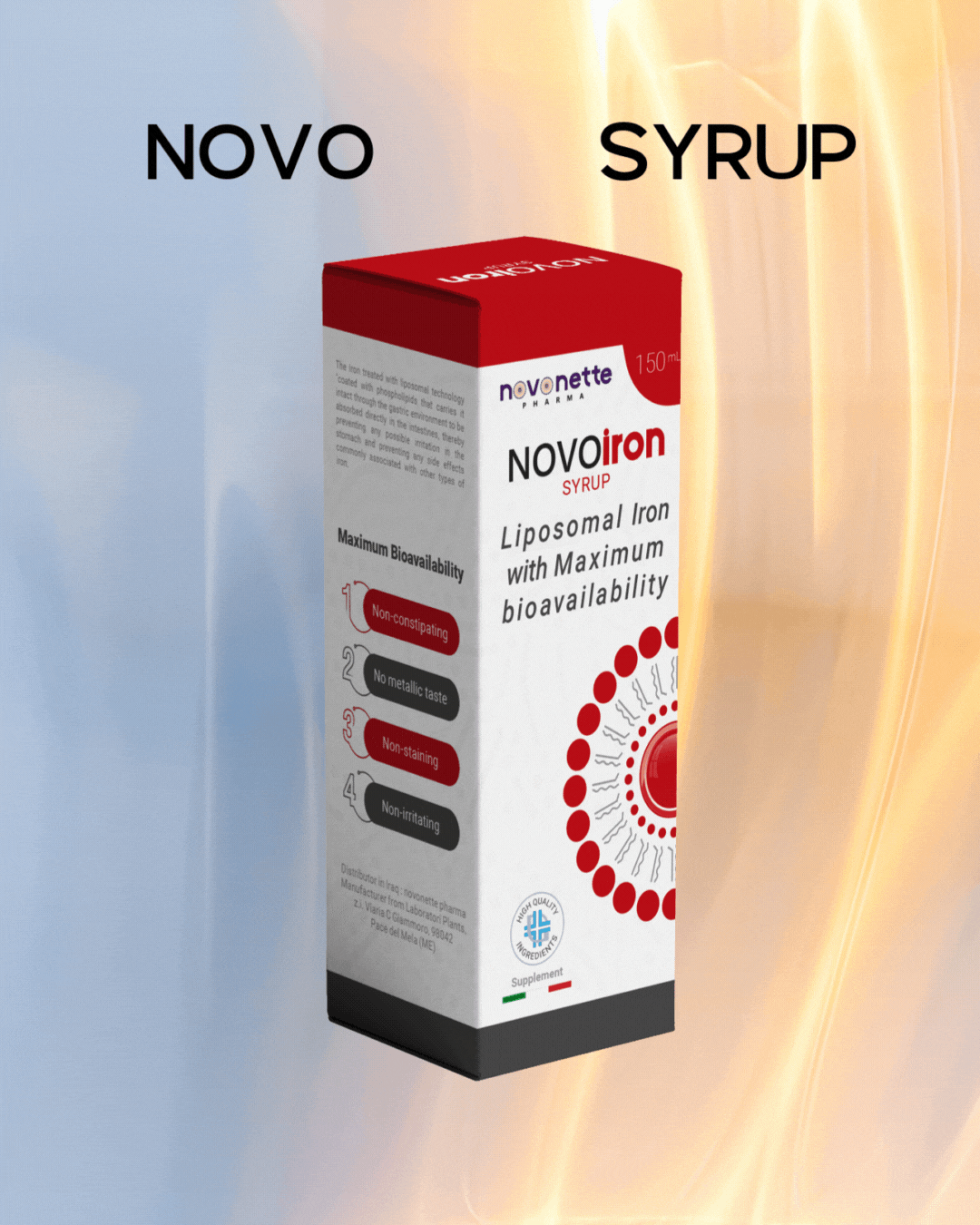 NOVO iron syrup
